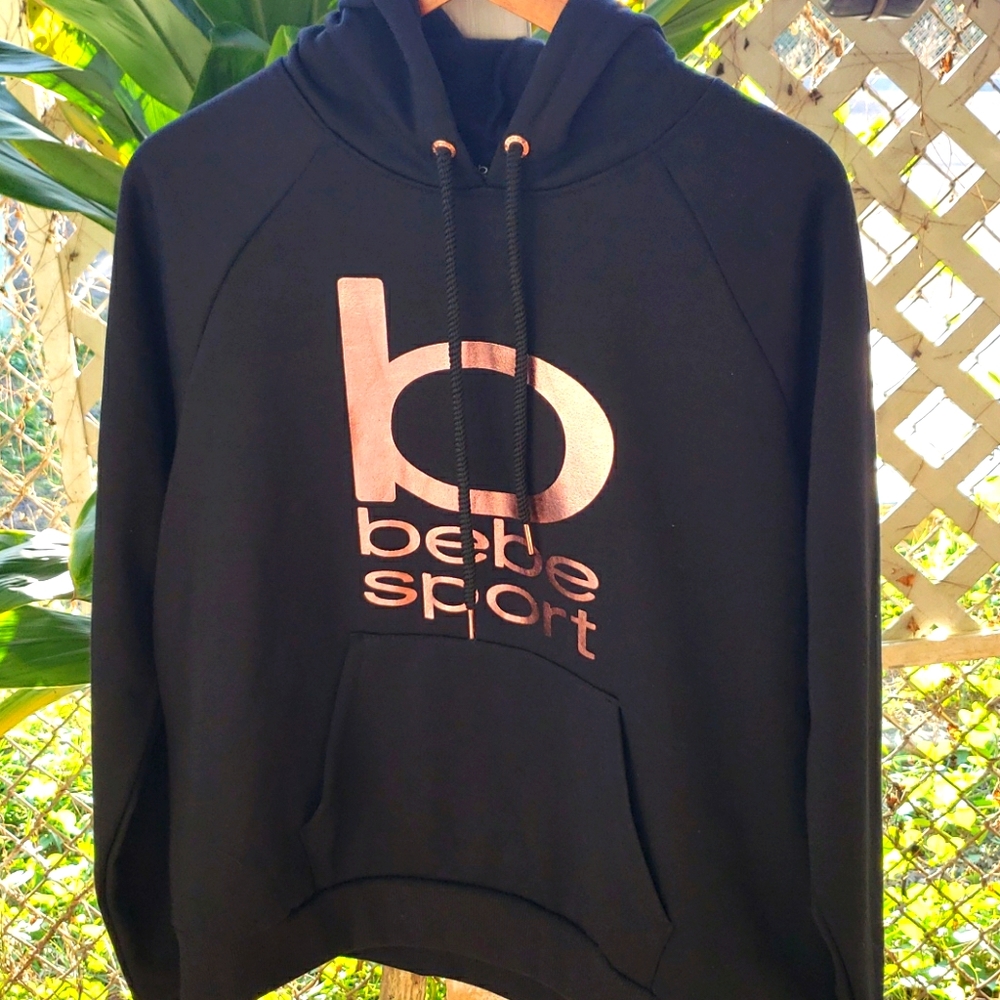 NWT Bebe Sport B Logo Hoodie